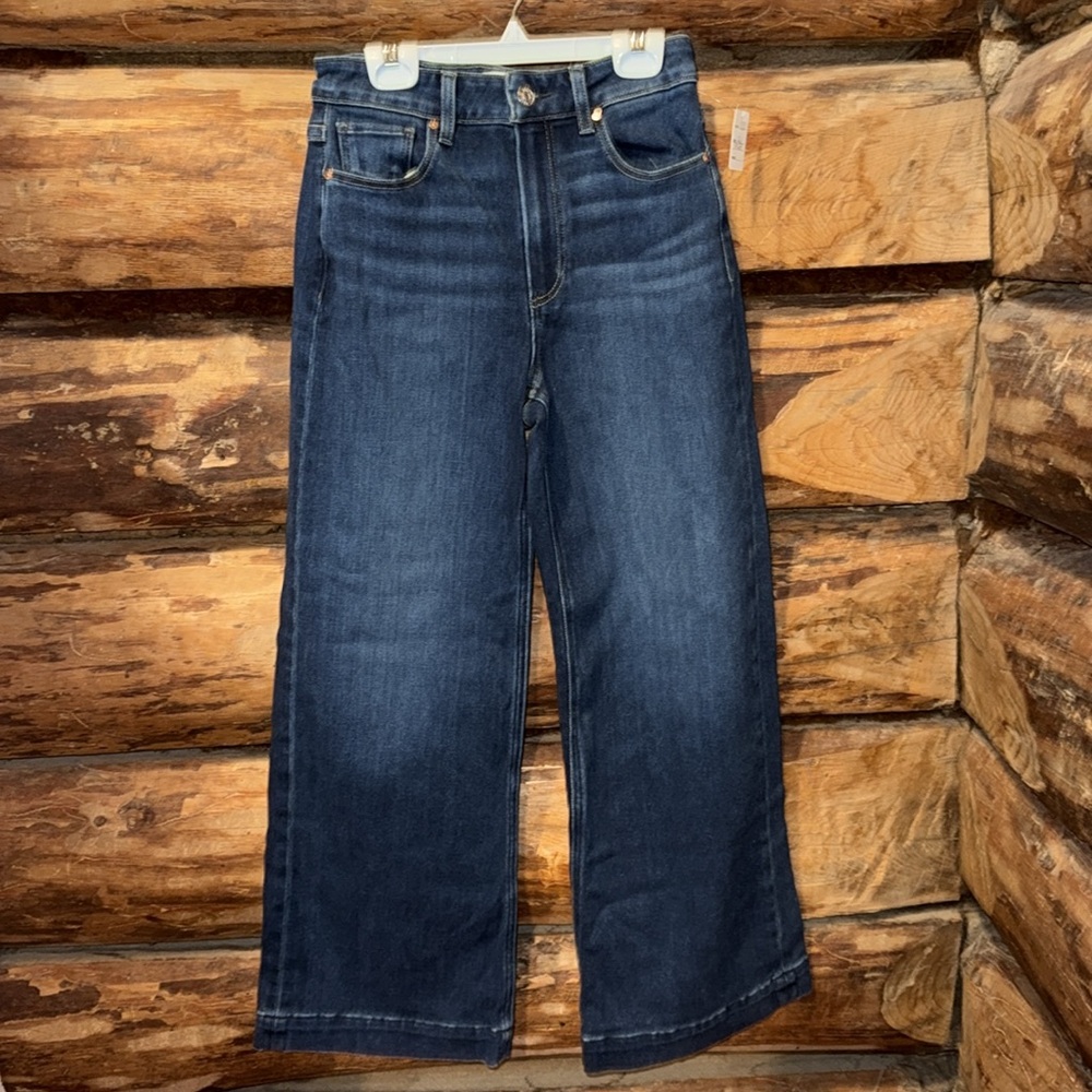 PAIGE Deep Indigo Flare Jeans